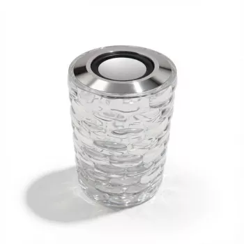 iLike Lampada da tavolo LED RGB Crystal Bubble Touch con altoparlante Bluetooth