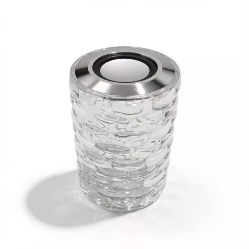 iLike Lampada da tavolo LED RGB Crystal Bubble Touch con altoparlante Bluetooth