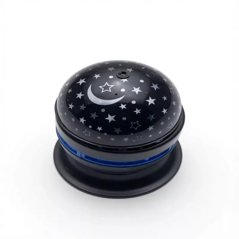 iLike Luce RGB Crystal Ball, proiettore per feste girevole 180° con telecomando nero