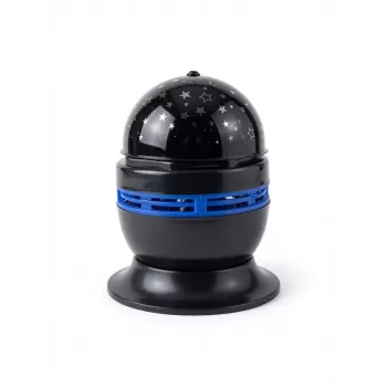 iLike Luce RGB Crystal Ball, proiettore per feste girevole 180° con telecomando nero