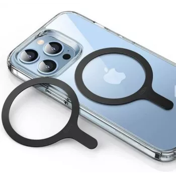 iLike ESR HaloLock anello magnetico per telefono MagSafe confezione da 2 nero