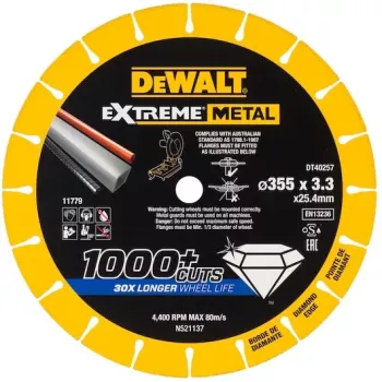 Disco diamantato DEWALT DT40257-QZ Extreme Runtime 125 mm