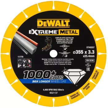 Disco diamantato DEWALT DT40257-QZ Extreme Runtime 125 mm