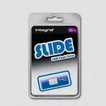 Chiavetta USB Integral SLIDE INFD32GBSLDBL blu 32 GB USB 2.0