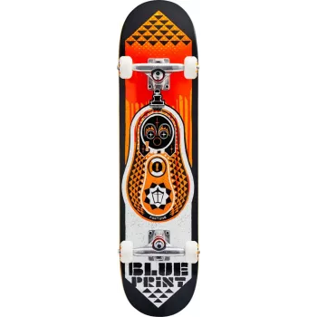 Blueprint Skateboard completo 7,75 pollici arancione Babushka