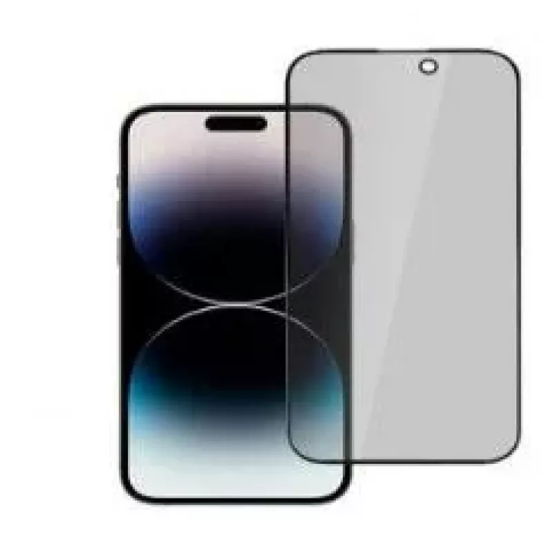 iLike Apple iPhone 15 Vetro temperato privacy protezione schermo nero