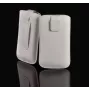 iLike Custodia universale in pelle a tasca XS bianco