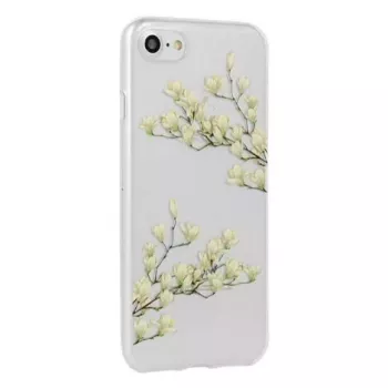 OEM Apple iPhone XR Custodia floreale Jasmine trasparente