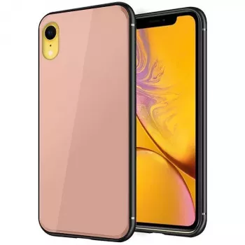 GreenGo Apple iPhone XR Glass Case rosa