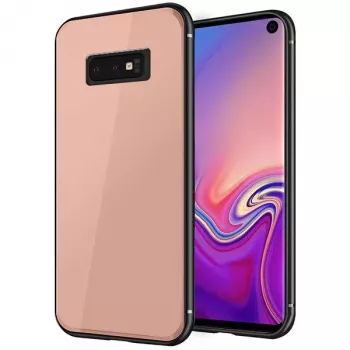 GreenGo Samsung Galaxy S10E GLASS Case rosa