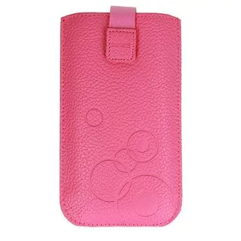 iLike Universal Leather Pocket Case XL fucsia