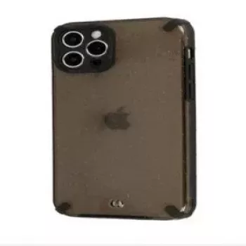 iLike Apple iPhone 12 Pro Max Armor Glitter Case nero