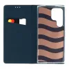 iLike Samsung Galaxy A17 5G Custodia a portafoglio Smart Magneto blu navy
