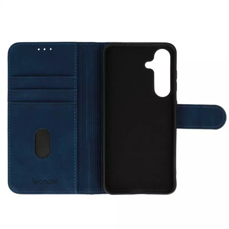 iLike Samsung Galaxy A17 5G Custodia a portafoglio Wonder Fancy blu navy