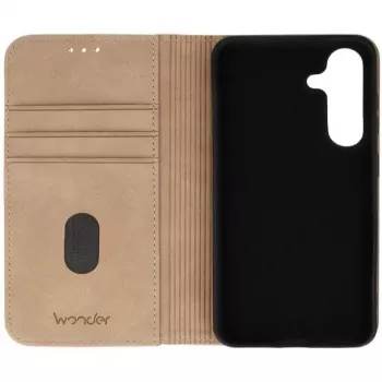 iLike Samsung Galaxy A17 5G Custodia a portafoglio Wonder Smart marrone