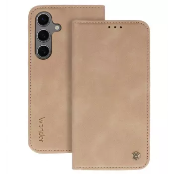 iLike Samsung Galaxy A17 5G Custodia a portafoglio Wonder Smart marrone