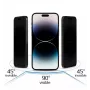 iLike Apple iPhone 17 Pro Max Vetro temperato privacy, Nero