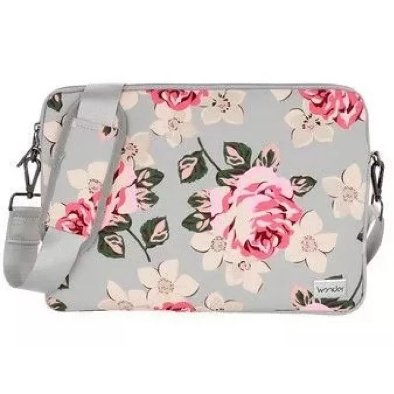 iLike Custodia Wonder Sleeve per laptop 15-16 pollici grigio rosso
