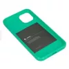 iLike Apple iPhone 14 Cover in Silicone Verde Menta