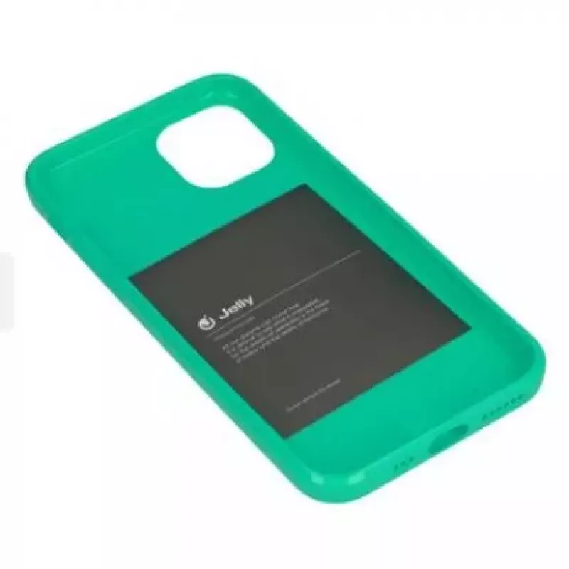 iLike Apple iPhone 14 Cover in Silicone Verde Menta