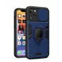 iLike Apple iPhone 14 Pro Max Ring Lens Case Blu