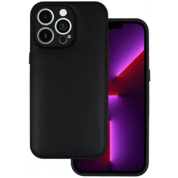 iLike Custodia 3D in pelle per Samsung Galaxy A14 4G, nero