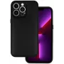 iLike Custodia 3D in pelle per Samsung Galaxy A14 4G, nero