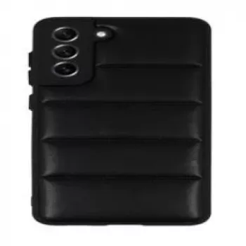 iLike Samsung Galaxy S21 FE custodia in pelle 3D nero