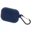 iLike Apple AirPods 3 con cover con gancio Navy Blue
