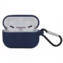 iLike Apple AirPods 3 con cover con gancio Navy Blue