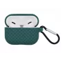 iLike Braided Silicone Case per Apple AirPods 1ª e 2ª generazione - verde