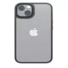 iLike Apple Custodia Satin Matt per iPhone 14 6,1 inch - nero