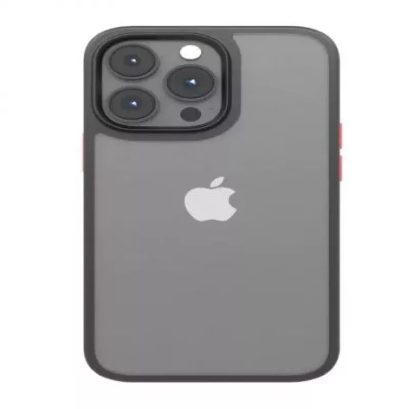 iLike Apple Satin Matt Case per iPhone 14 Pro 6.1 nero