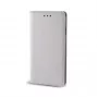 GreenGo LG K8 K350N Custodia portafoglio Smart Magnet argento