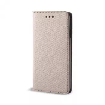 GreenGo HTC 530 Smart Magnet Gold Flip Case oro