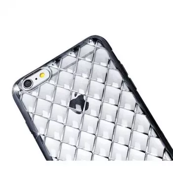 GreenGo Apple iPhone 7 Plus Grid Case argento
