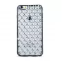 GreenGo Apple iPhone 7 Plus Grid Case argento