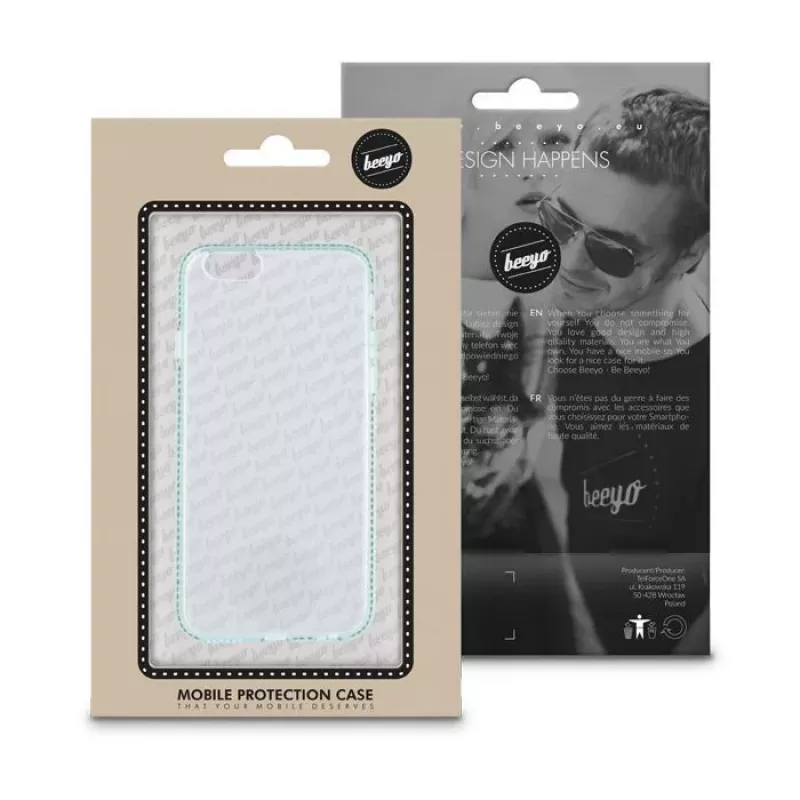 Beeyo Huawei P8 Lite cover posteriore Diamond Frame verde