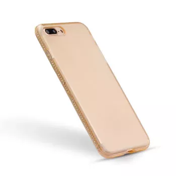 Beeyo Samsung Galaxy J5 (2017) J527 Diamond Frame Bumper Case oro