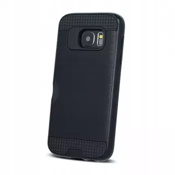 GreenGo Samsung Galaxy S8 Defender Card Case Nero