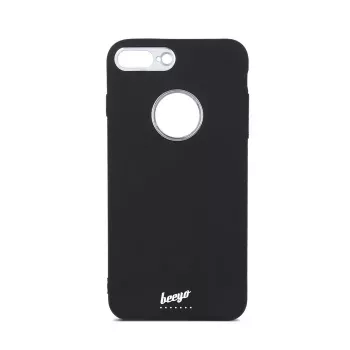 Beeyo Samsung Galaxy J7 (2017) J730 Cover Posteriore Soft TPU Nero
