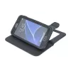 GreenGo Custodia in Silicone Fancy Smart Universale 5.5 Nero