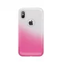 iLike Apple iPhone X / iPhone XS Custodia Gradient Glitter 3-in-1 rosa