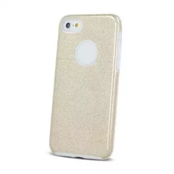 GreenGo Apple iPhone XR Custodia Glitter 3-in-1 oro