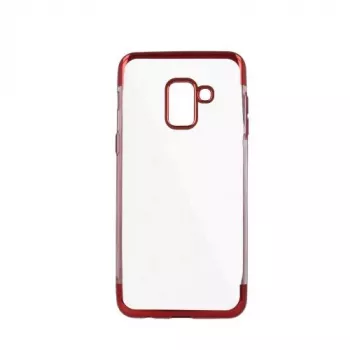 GreenGo Apple iPhone XR Plating Soft TPU Cover posteriore rossa