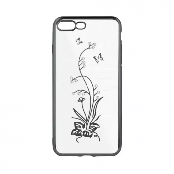Beeyo Apple iPhone XR Custodia Wish grigio scuro