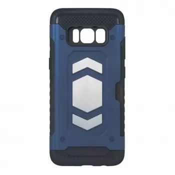 GreenGo Samsung S9 G960 Custodia Defender Magnetica blu scuro