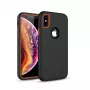 GreenGo Apple iPhone XR Defender Solid 3-in-1 Case nera