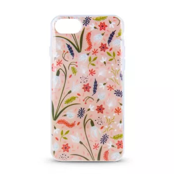 iLike Apple iPhone XS Max Spring 3 Back Case - motivo floreale, custodia protettiva TPU