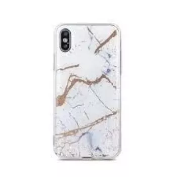iLike Apple iPhone XR Marmur Case bianca